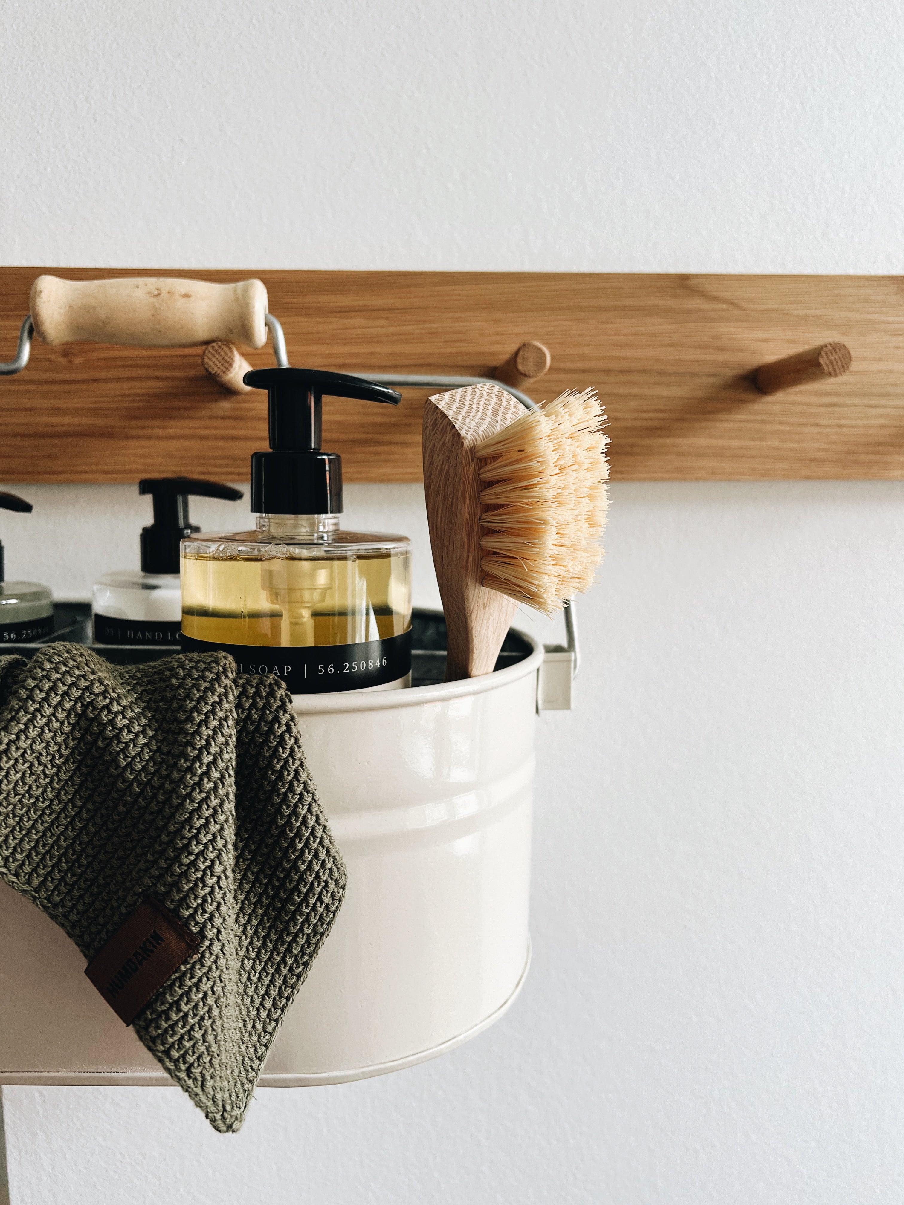 HUMDAKIN Strikket karklud Organic textiles 149 Evergreen