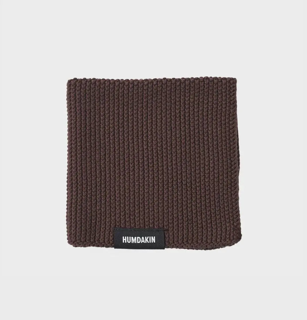 HUMDAKIN Strikket karklud Organic Textiles 150 Coco