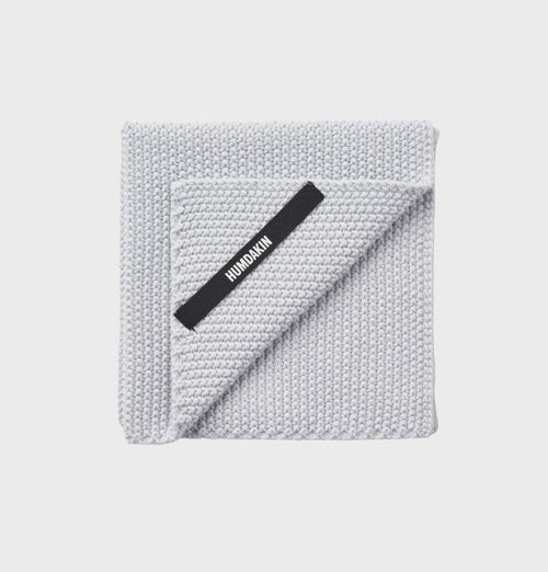 HUMDAKIN Strikket karklud Organic textiles 215 Blue Glass