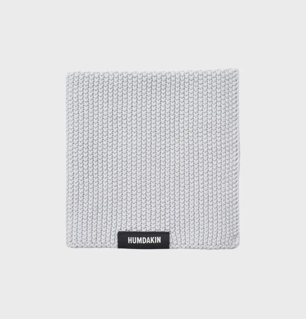 HUMDAKIN Strikket karklud Organic Textiles 215 Blue Glass