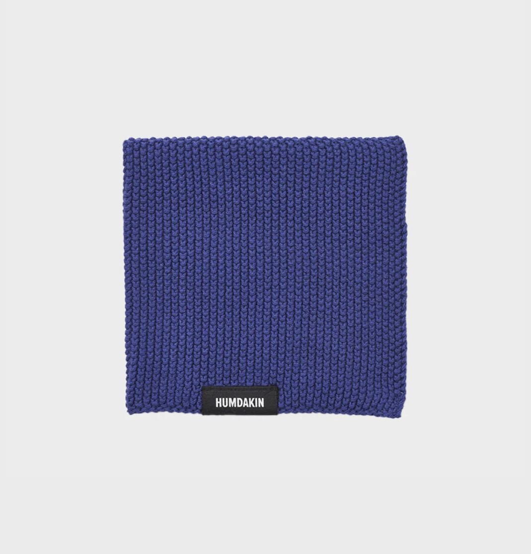 HUMDAKIN Strikket karklud Organic textiles 227 Midnight Turbo