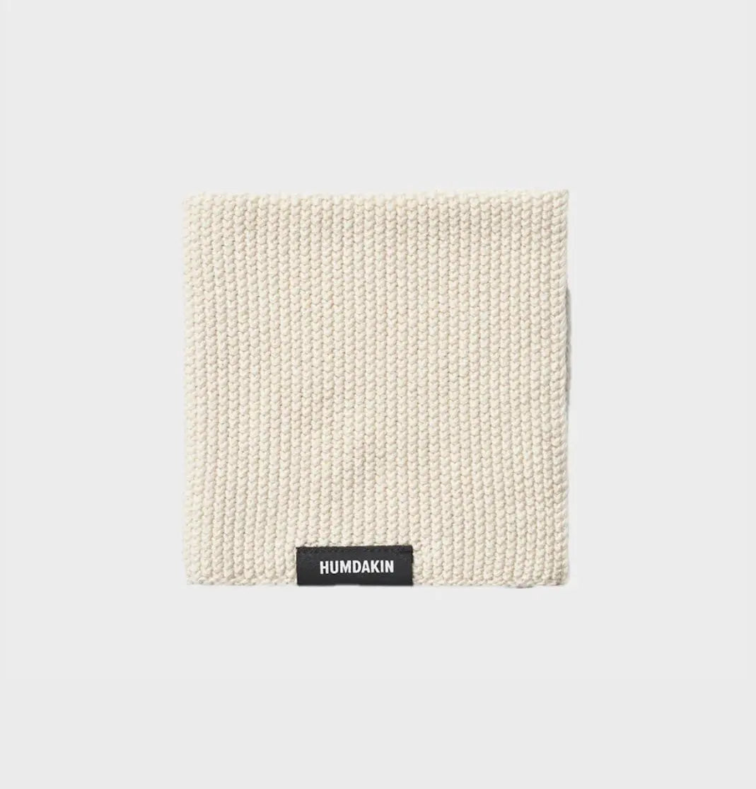 HUMDAKIN Strikket karklud Organic Textiles 229 Undyed