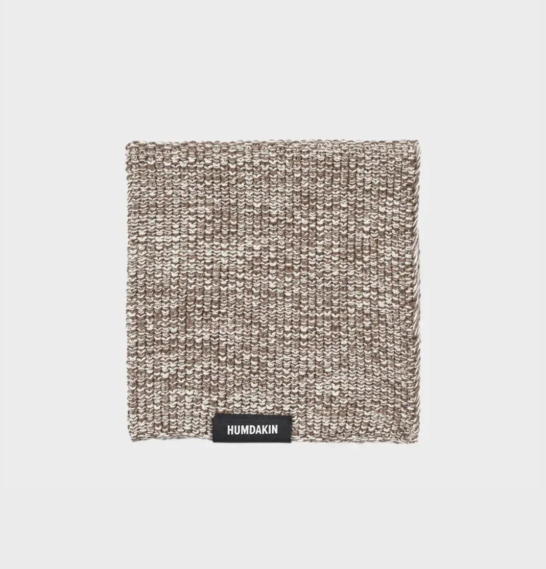 HUMDAKIN Strikket karklud Organic Textiles 232 Waldorf Melange
