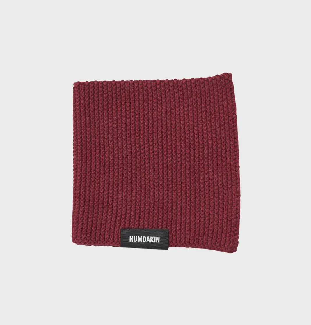 HUMDAKIN Strikket karklud Organic Textiles 247 Rosewood