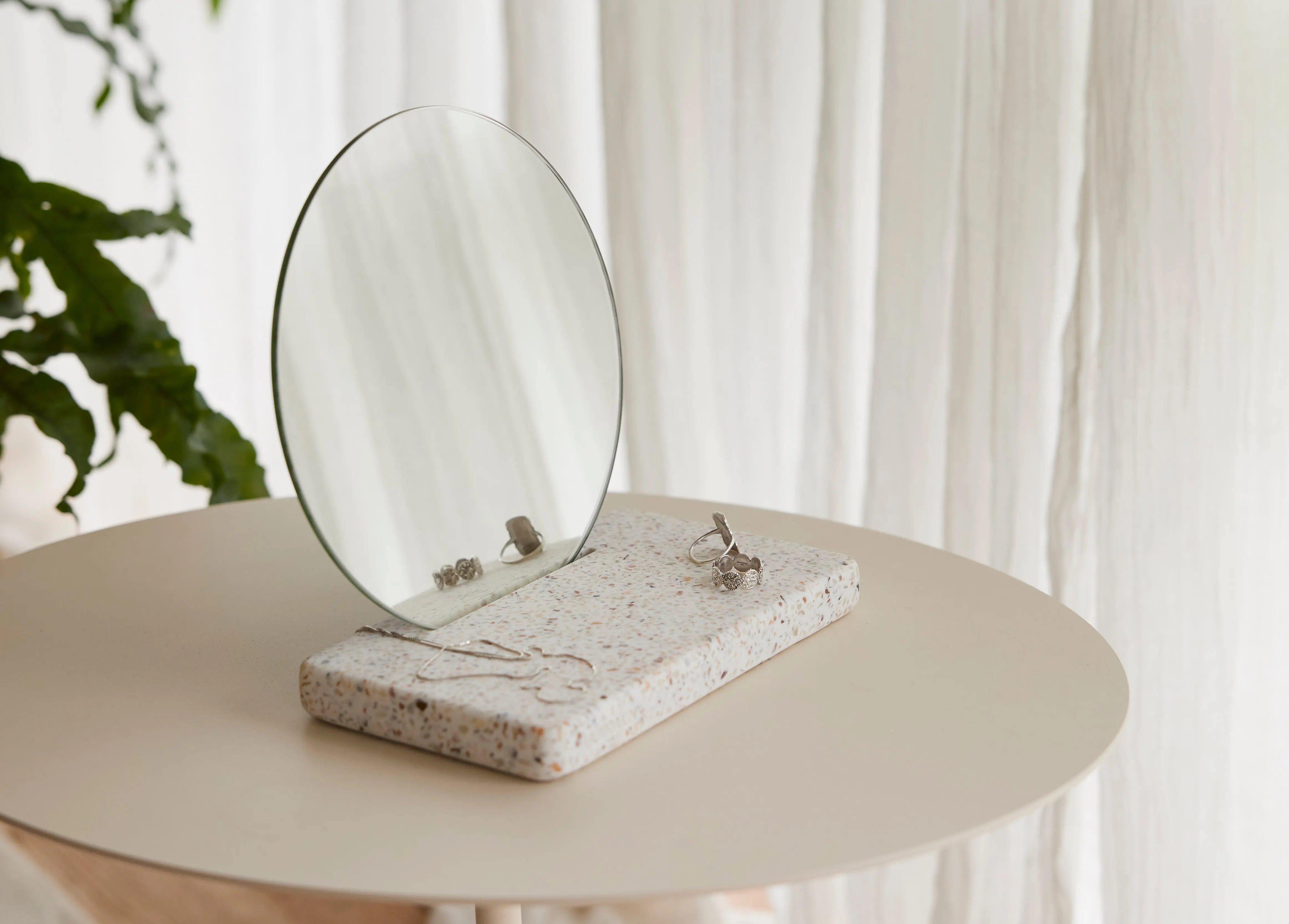 HUMDAKIN Terrazzo Spejl Terrazzo