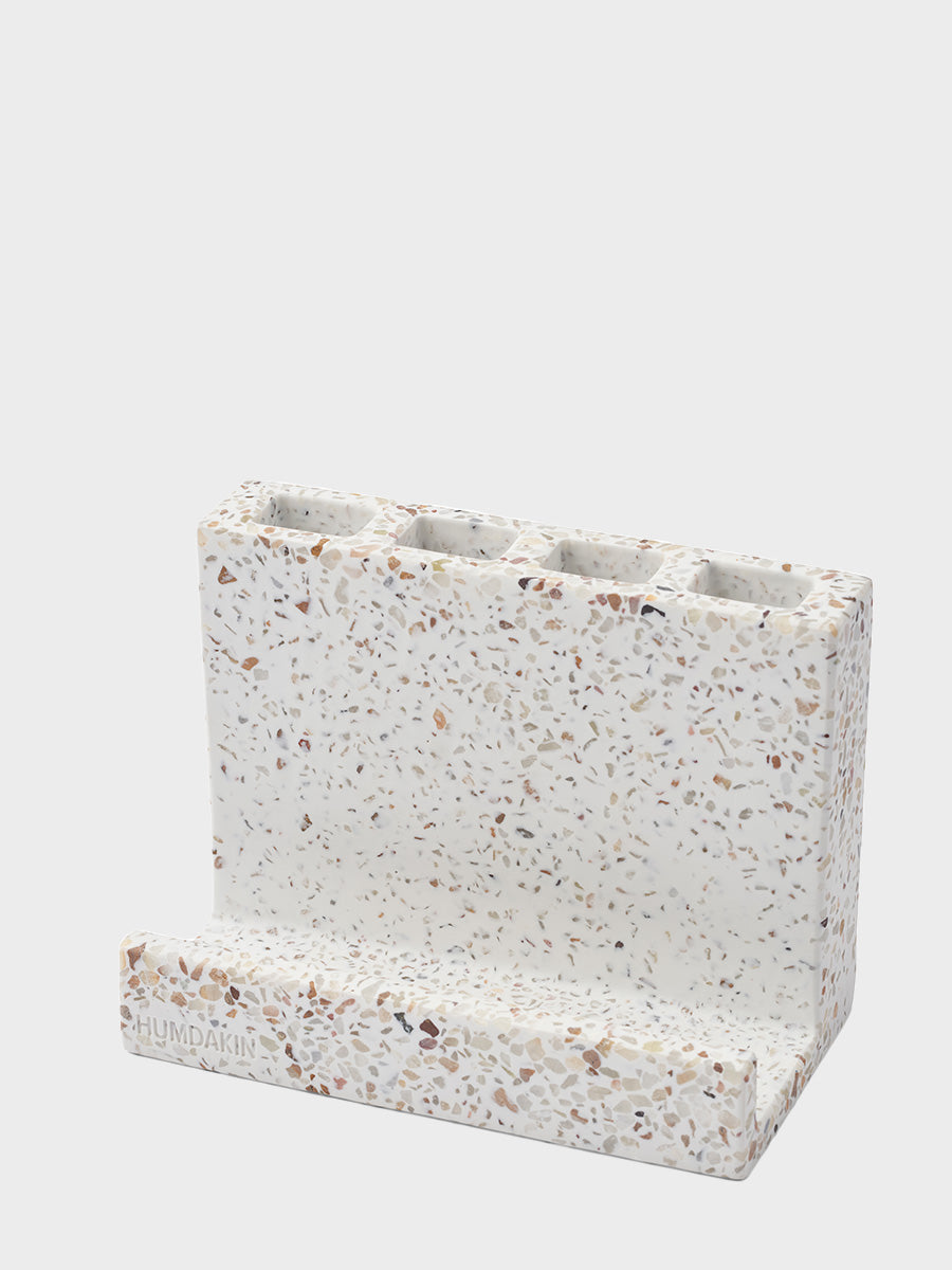 HUMDAKIN Terrazzo Toiletry Essentials Display Terrazzo 138 Red/Beige