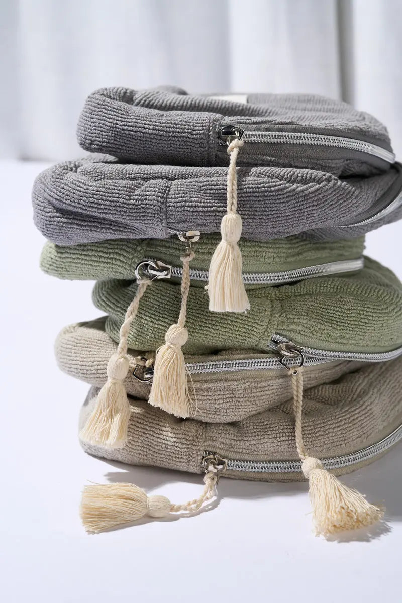 HUMDAKIN Terry Toilettaske Accessories 01 Light Stone