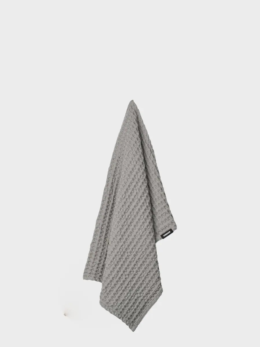 HUMDAKIN Vaflet håndklæde Organic Textiles 019 Stone