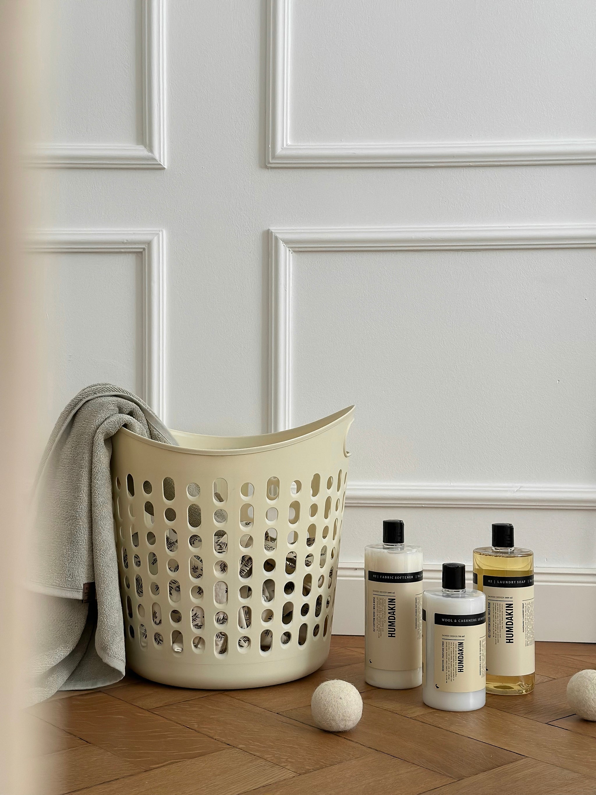 HUMDAKIN Vasketøjskurv - Genanvendeligt plastik Laundry 00 Neutral/No color