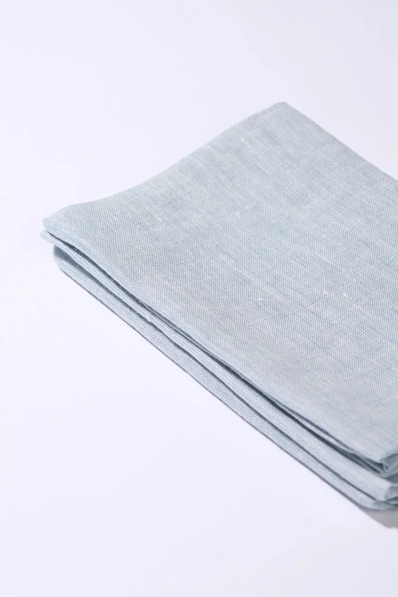 HUMDAKIN Viskestykke i hør Organic Textiles 035 Ocean